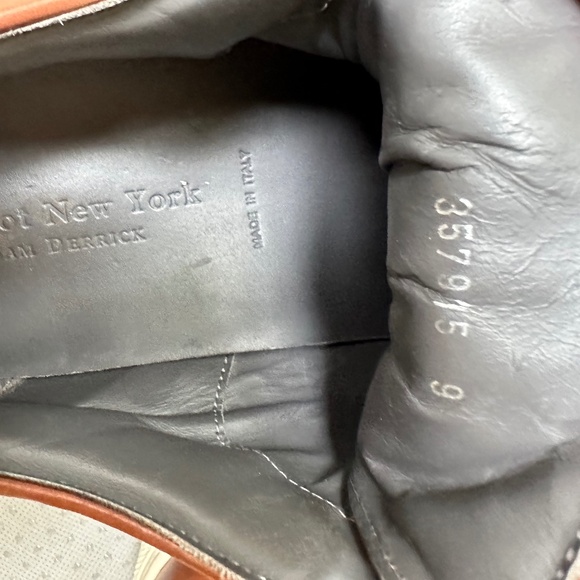 To Boot New York Adam Derrick Leather Sneaker Size 9 - Picture 10 of 12